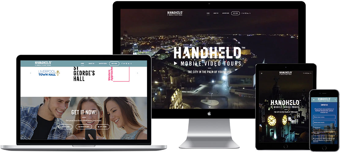 mobile video tours website